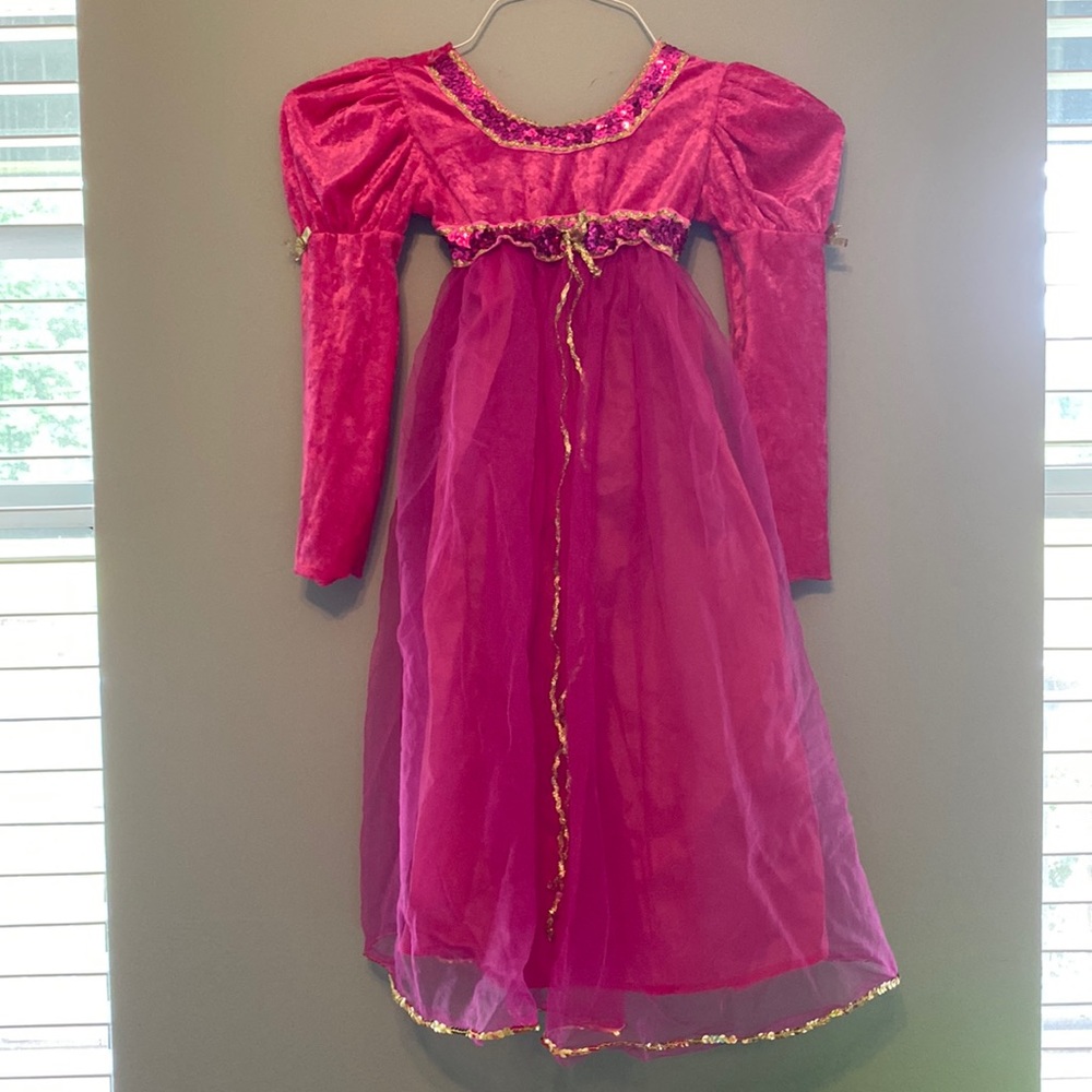 GIRLS PINK DRESS